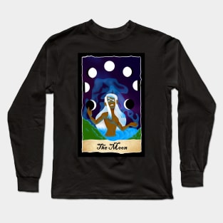 The Moon - Tarot Long Sleeve T-Shirt